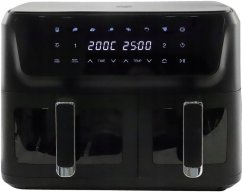 Adler AD 6324 Frytkownica beztłuszczowa 11L, z dwoma zásuvokami 6,5L + 4,5L
