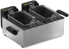 Tristar Double | FR-9342 | Moc 3600 W | objem 6 l | farba strieborný