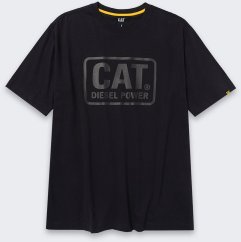 CAT Tričko Caterpillar CAT Diesel Power BLACK