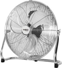 Neo ventilátor podłogowy 100W, średnica 45 cm, 3 prędkości nawiewu