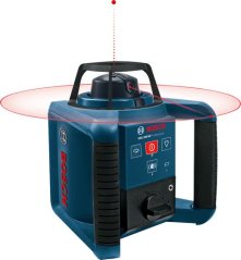 Bosch Rotačný laser GRL 250 HV Červený 120 m