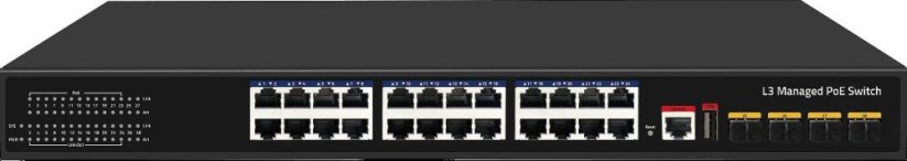 Cudy POE GS5024PS4-400W 24-portowy + 4x SFP+