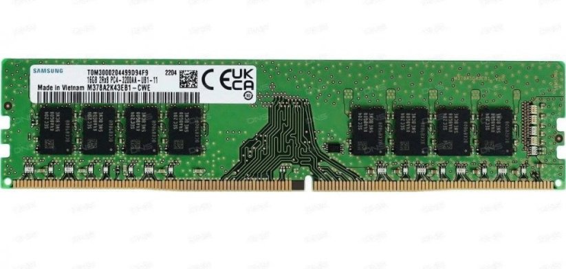 Samsung DDR4, 16 GB, 3200MHz,  (M378A2K43EB1-CWE)