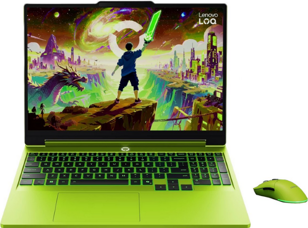 Lenovo LOQ 15AHP11 Ryzen 7 250 / 16 GB / 512 GB / W11 / RTX 5050 / 165 Hz  + MyšLenovo Legion M220