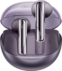 QCY QCY T32 Słuchawki AilyBuds Clear TWS fialové