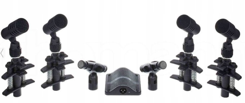 Beyerdynamic beyerdynamic TG Drum Set PRO M Sada mikrofonów do perkusji z držiakami i torbą