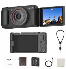 SJCAM Digitálny fotoaparát SJCAM ZV200 Pre nastorokovków Młodzieży kamera WEBCAM 5K 80Mpx