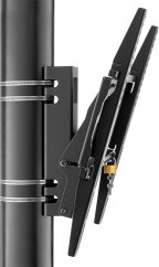 Hagor HAGOR PLW Saeulenadapter neigbare Halterung zur Adaption an Saeulen max Tragl 30kg VESA max 400x400 fuer Saeulendurchmesser bis 1,5m