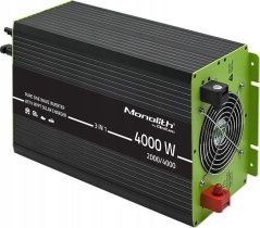 Qoltec qoltec Przetwornica solarna 3w1 z funkcją ładowania AC | MPPT | UPS |   ATS | 2000W | 4000W | 12V n 230V | Czysty Sinus