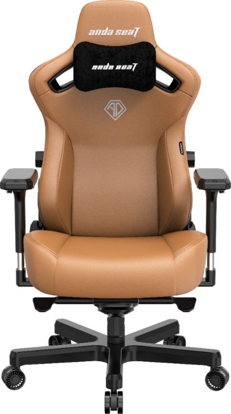 Anda Seat Fotel gamingowy skórzany Kaiser 3 XL Hnedý obrotowy