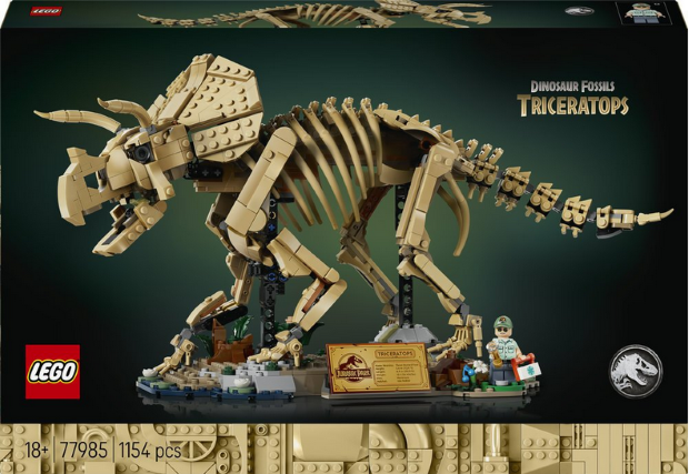 LEGO Jurský svet Kostry dinosaurov: Triceratops (77985) BESTSELLER!