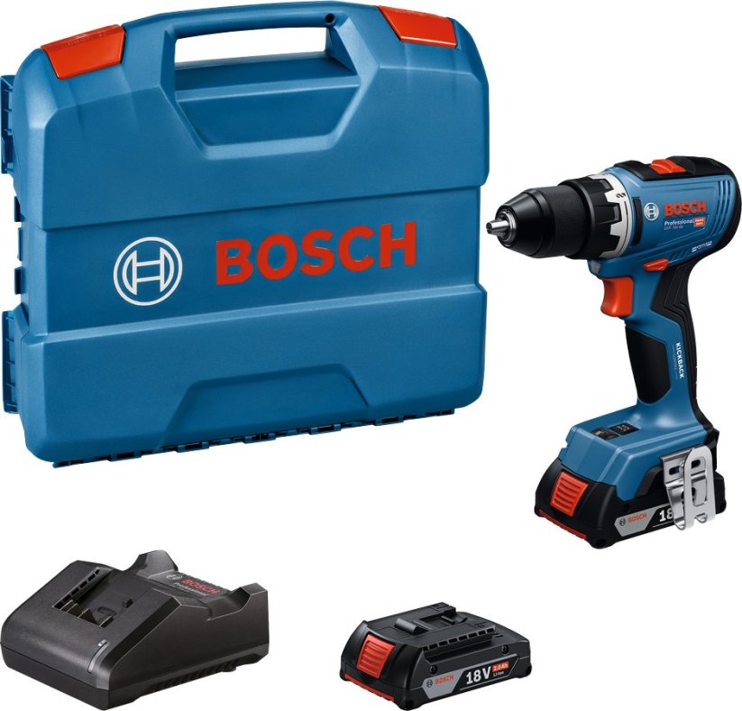 Bosch GSR 18V-65 2 x akumulátor 2 Ah (06019N3000)