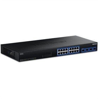 TRENDnet Prepínač TEG-S50204, 20 portów 2,5 Gb/s z portami 10 Gb/s SFP+