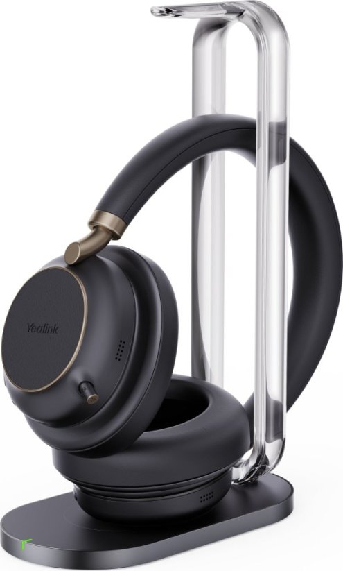 Yealink Yealink BH76 Plus + Charging Stand UC USB-C/A Sada słuchawkowy Bezprzewodowy Opaska na głowę Połączenia/muzyka USB Type-C / USB Type-A Bluetooth Podstawka do ładowania Čierny