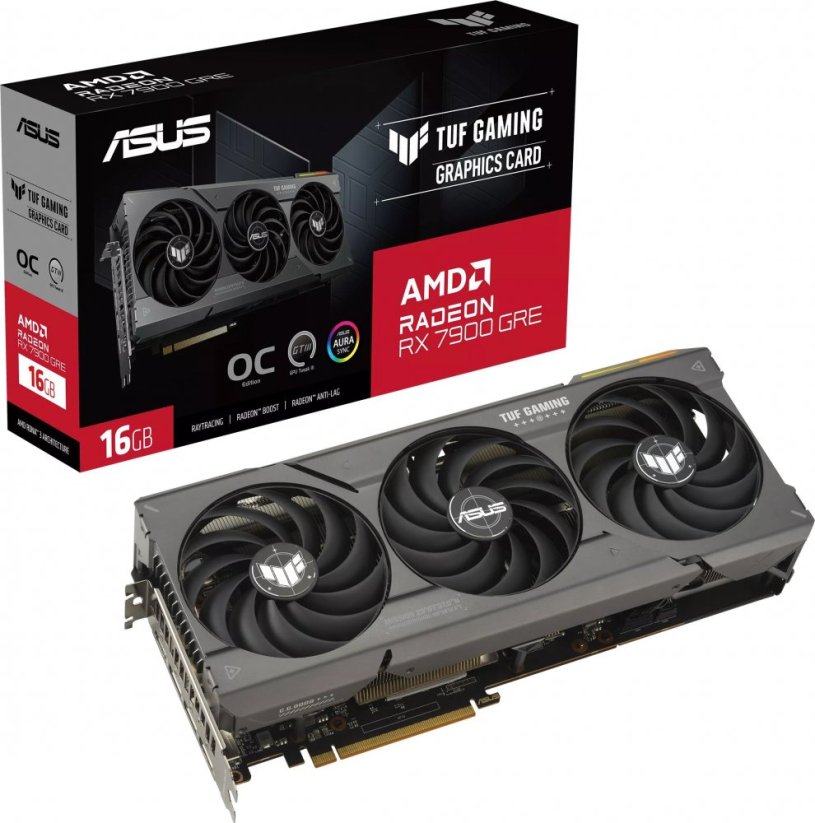 Asus TUF Gaming Radeon RX 7900 GRE OC 16GB GDDR6 (TUF-RX7900GRE-O16G-GAMING)