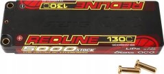 Gens Ace akumulátor Gens ace Redline Series 5000mAh 7.4V 130C 2S1P HardCase 56# HV Lipo