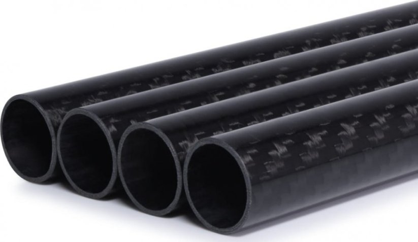 Alphacool Alphacool Carbon HardTube 16mm 4x 80cm, tube (black, set of 4)