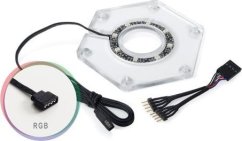 BitsPower Bitspower Water Tank Hexagon RGB Add-On