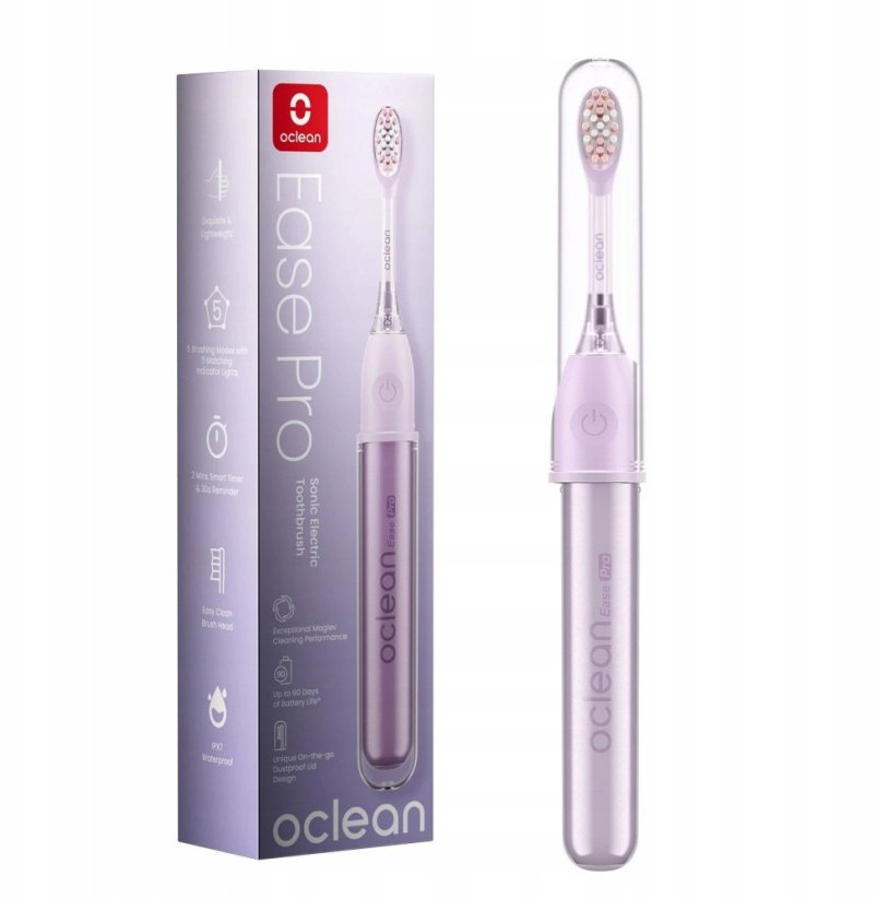 Oclean Oclean Electric Toothbrush Ease Pro Purple