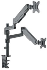 Manhattan Držiak na 2 monitory 17" - 32" (461597)