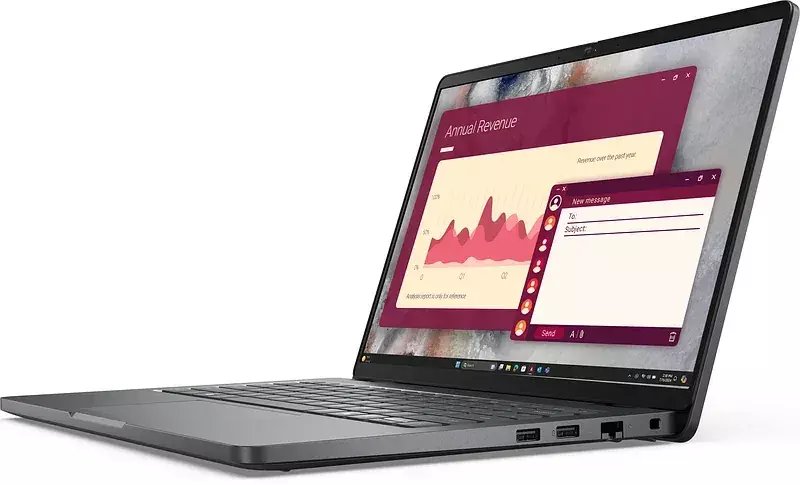 Dell Pro 14 PC14250 / U7 265U / 16GB / 512GB SSD / FgrPr+SmtCd / FHD IR Cam & Mic / WLAN + BT / 14.0" FHD+ / US Backlit Kb / 65W / W11Pro / 3yrs Prosupport