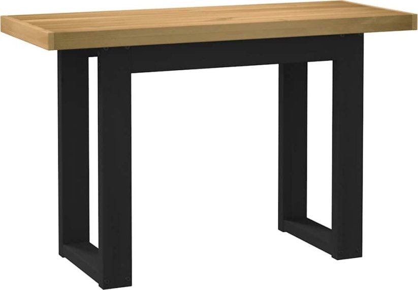 vidaXL Biurko, NOAIN, 120x50x75 cm, lite drevo sosnowe