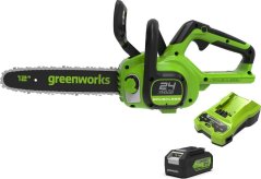 Greenworks GD24CS30K4 24 V 30 cm+sada batérií 4Ah