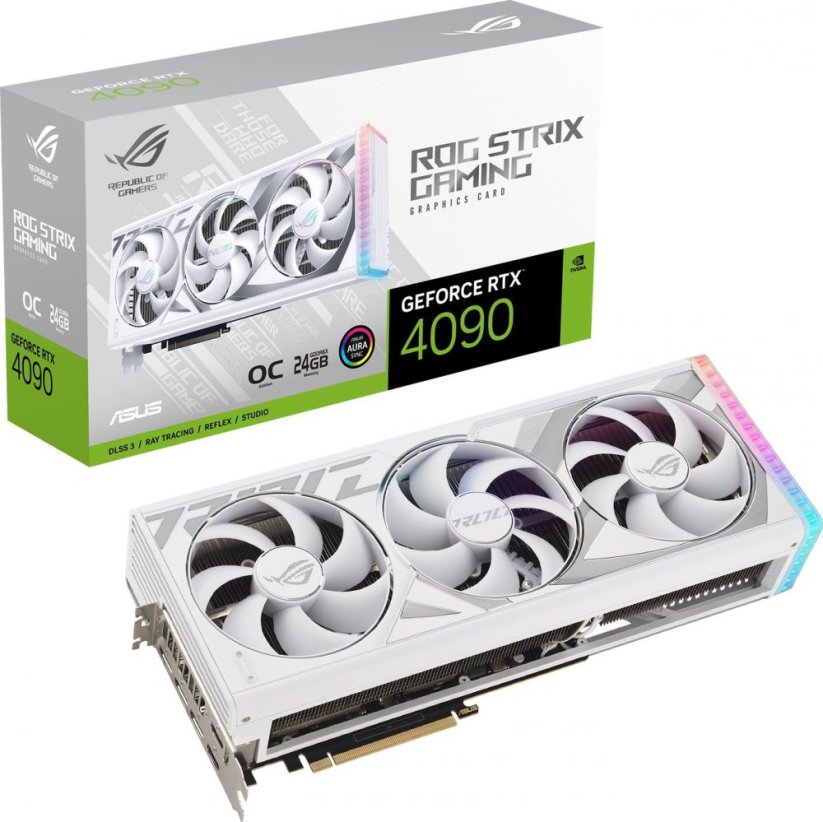 Asus ROG Strix GeForce RTX 4090 OC 24GB GDDR6X (ROG-STRIX-RTX4090-O24G-WHITE)