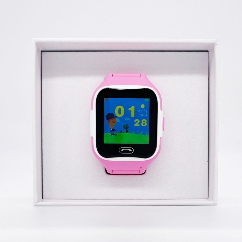iLike Viedpulksteni iLike Kids GPS Watch IWH01PK Pink IKGWPI