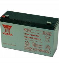 Yuasa NP12-6 YUASA 12Ah 6V akumulátor AGM