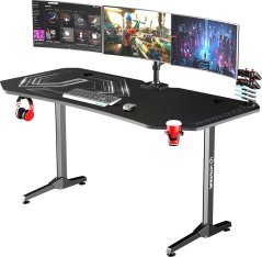 Ultradesk Frag XXL čierne 160 cmx75 cm