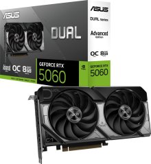 Asus Dual GeForce RTX 5060 OC Advanced 8GB GDDR7 DLSS4 (DUAL-RTX5060-O8G-A)
