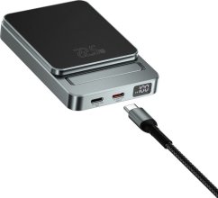 4smarts 4smarts Wireless Powerbank OneStyle 5000mAh MagSafe, schwarz