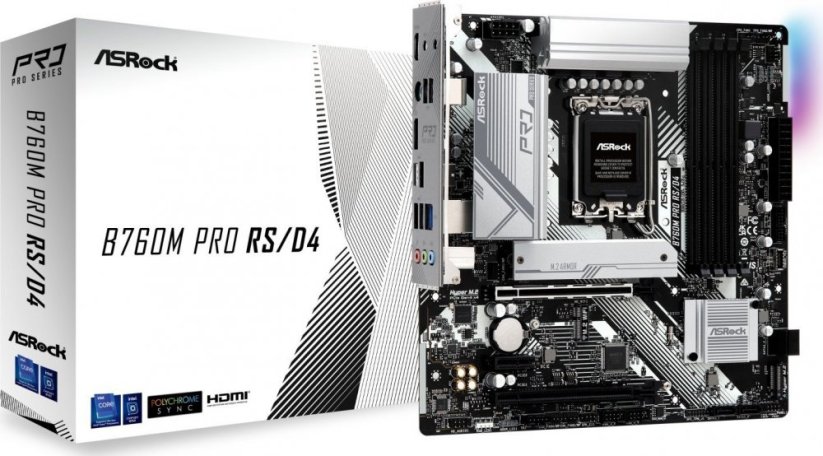 ASRock Płyta główna Asrock B760M PRO RS/D4