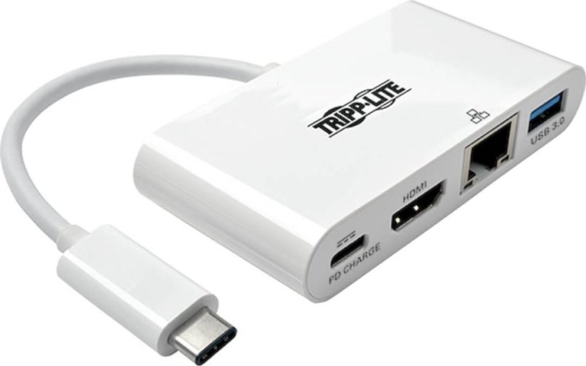 Eaton USB-C HDMI, port USB 3.2 Gen 1, Gigabit Ethernet, ładowanie PD 60 W, HDCP (U444-06N-HGU-C)