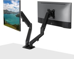 Lindy Lindy 40708 držiak / stojak do monitorów 68,6 cm (27") Biurko Čierny