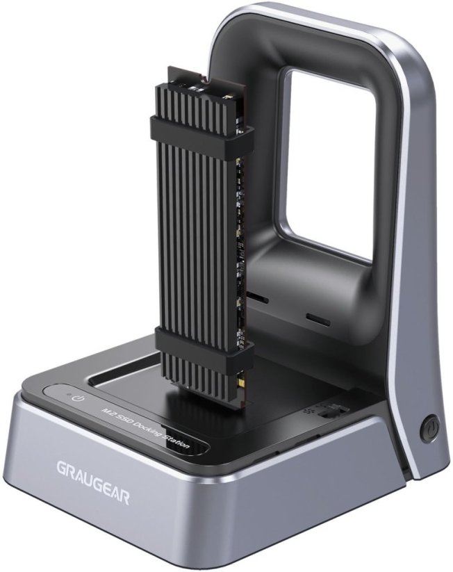 Graugear GRAUGEAR Docking Station 4.0 do M.2 PCIe Gen4x4 NVMe SSD
