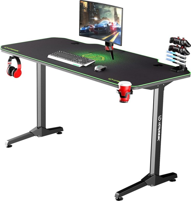 Ultradesk Frag zelené 140 cmx60 cm