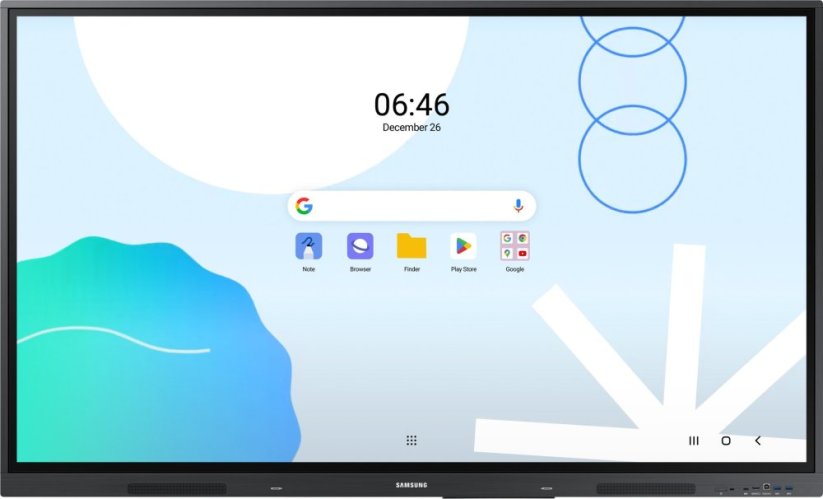 Samsung Samsung Interactive Display WA86D - 218 cm (86") Diagonalklasse WAD Series LCD-Display mit LED-Hintergrundbeleuchtung - Bildung / Geschaftswesen - mit interaktives Whiteboard integriert, Touchscreen (Multitouch) - Android - 4K UHD (2160p) 3840 x 2160