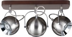 Spotlight Spot natynkowy chróm Spotlight BALL WOOD drevo bukowe 5131376
