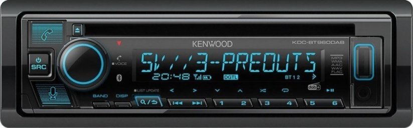 Kenwood Radioodtwarzacz KDC-BT960DAB