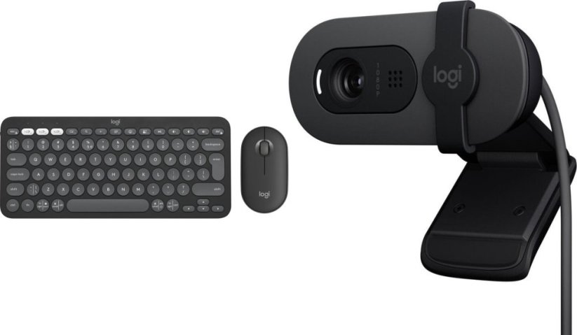 Logitech Pebble 2 Combo dla Mac (920-012244) + Brio 100 (960-001585)