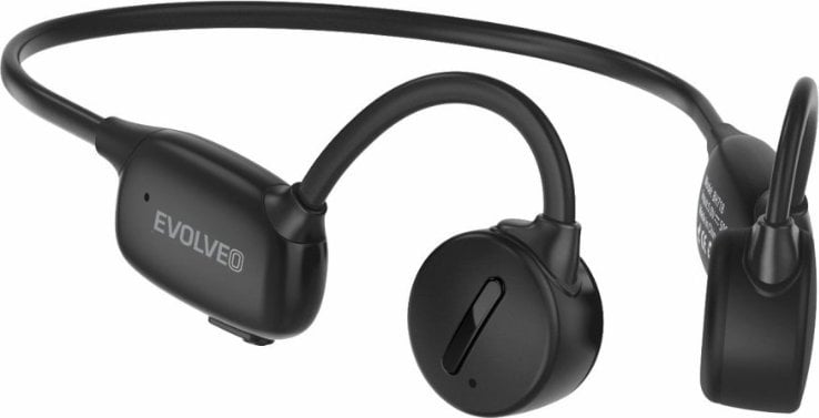Evolveo EVOLVEO BoneSwim Pro MP3 32GB, bezdrátová sluchátka na lícní kosti, černé