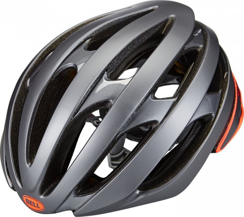 Bell Cestná prilba Stratus Integated Mips matte gloss gray infrared r. S (52–56 cm)