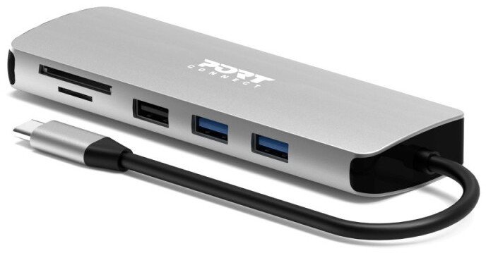 Port Designs 9 w 1 Type-C (900164)