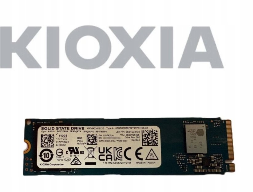 Lenovo 512GB M.2 2280 PCIe 4.0