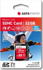 AgfaPhoto Agfa SD SDHC 32 GB Class 10 UHS-I/U1 V10 (SB6035)