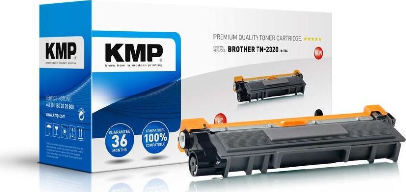 KMP Black Produkt odnowiony TN-2320 (1261,3000  TN2320/TN2310)