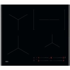 AEG AEG 5000 Series Hob2Hood prokovums 59 cm melna - Iebuvejama indukcijas plits virsma TO64IC0SFB (7333394076003)