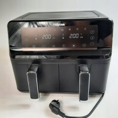 Tristar Tristar Double Basket Airfryer | FR-9026 | Power 2700 W | Capacity 8 L | Black